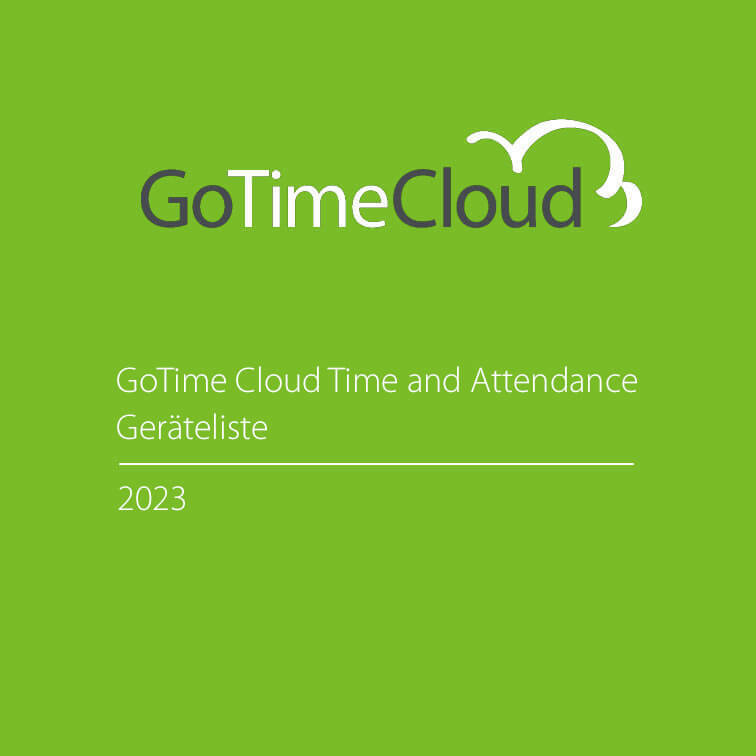 GoTime Cloud Time and Attendance Geräteliste